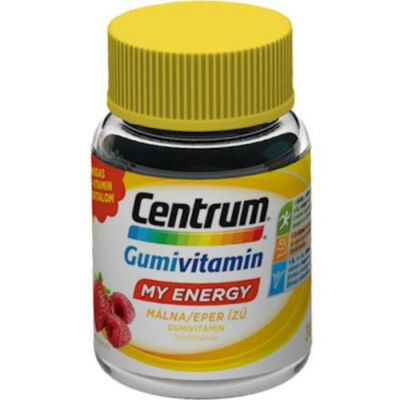 CENTRUM MY ENERGY felnőtt gumivitamin málna/eper 30x