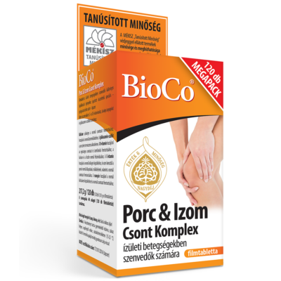 BIOCO Porc & Izom Csont Komplex tabletta MEGAPACK (120x)